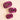 Mulberry | Small | Flat Round Hair Clip
