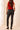 TRIBAL Pull On nkle Pant with Back Leg Slits