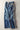 Wide-Leg Utility Stripe Denim Jeans