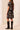 TRIBAL Crew Neck Jacquard Sweater Dress