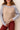 TRIBAL Crew Neck Colorblock Sweater-Oatmeal