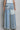 POL Lace-Overlay Printed Patchwork Contrast Denim Waistband Pant